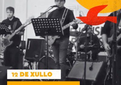 Concerto retro tool en camping lago mar