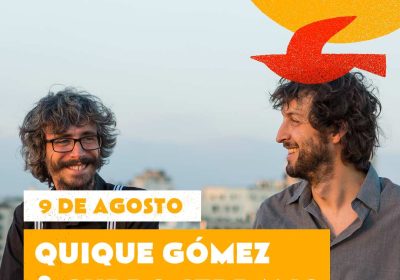 Concerto de quique gómez y curro serrano no camping lago mar de muxía