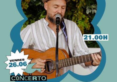 Concierto de Erik Lepeich en el Camping Lago Mar