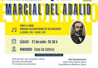Concierto homenaje a Marcial del Adalid en Vimianzo