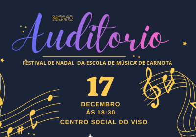 Convite inauguración Auditorio Municipal de Carnota page