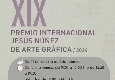Exposición Arte Gráfica Jesús Nuñez en Cee