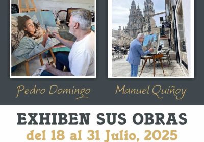 Exposición Pedro Domingo y Manuel Quiñoy en Cee
