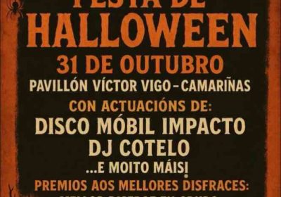 Festa de Hallowen en Camariñas 2025