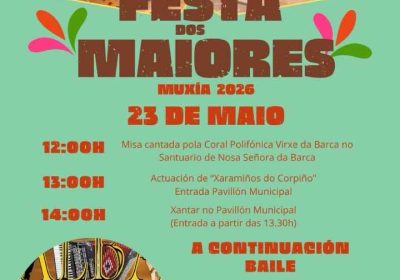 Festa dos Maiores 2026 en Muxía