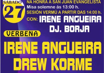 Festas de sa juan evangelista en pasarela calo