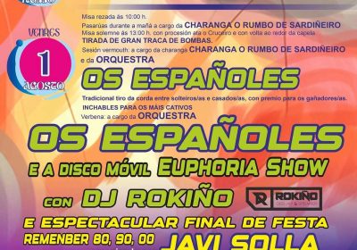 Festas de san fins en cambeda vimianzo 2025