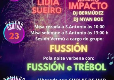 Festas do Espíritu Santo 2026 en Camelle
