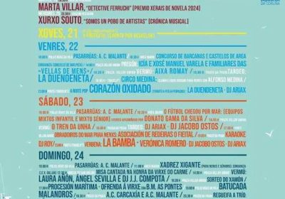 Festas do mar 2025 en malpica de bergantiños