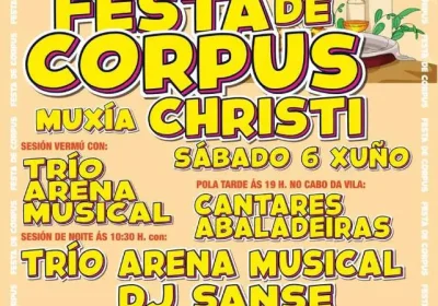 Fiesta de Corpus 2026 en Muxía