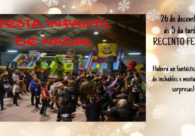 Fiesta infantil de Navidad 2025 en Mazaricos