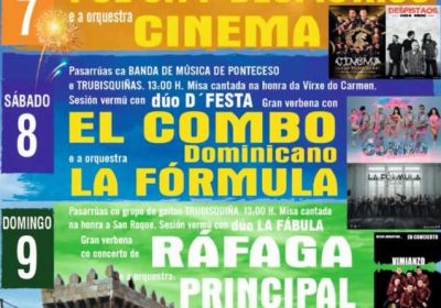 Fiestas de Agosto 2026 en Vimianzo