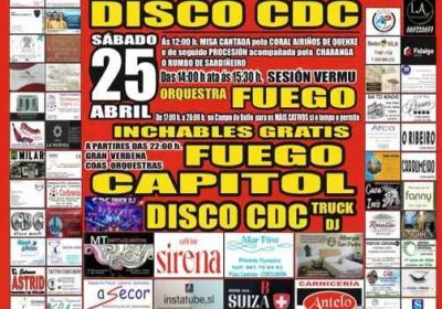 Fiestas de San Marcos 2026 en Corcubión