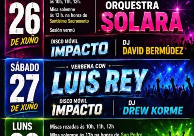 Fiestas de San Pedro 2026 en Cundíns