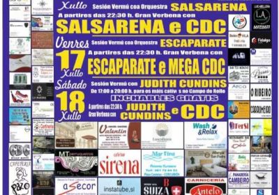 Fiestas de la Virgen del Carmen 2026 en Corcubión
