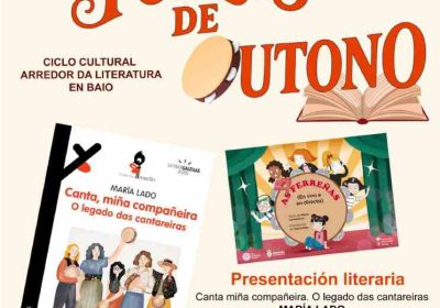 Follas de outono presentación literaria e representación teatral