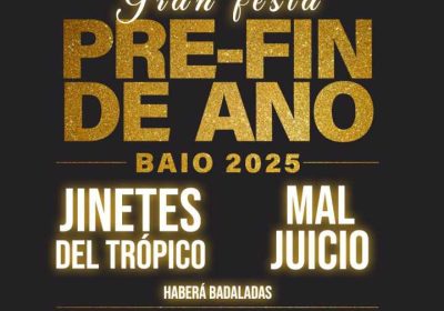Gran Festa de Pre Fin de Ano en Baio