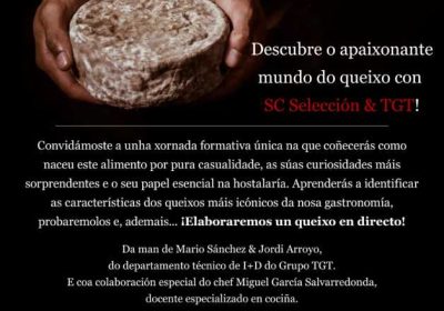 Jornada formativa sobre queso SC Selección y TGT en Carballo