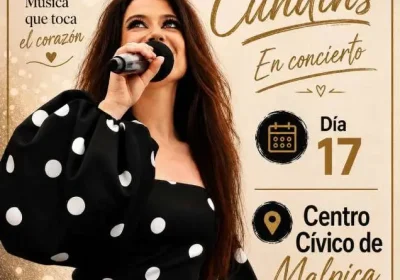 Judith Cundíns en concerto en Malpica de Bergantiños