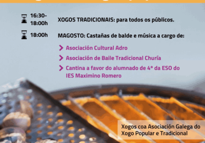 Magosto e xogos populares torres do allo 2025