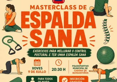 Masterclass para mejorar la postura en Cabana