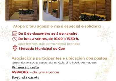 Mercadiño de Nadal en Cee