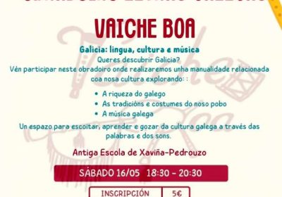 Obradoiro Letras Galegas Vaiche Boa