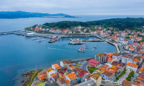 Porto de Camariñas vista aérea 001