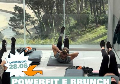 Powerfit y brunch con Lila Búa en el Camping Lago Mar