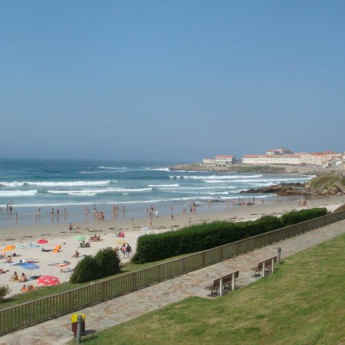 Praia E Paseo Marítimo De Caión