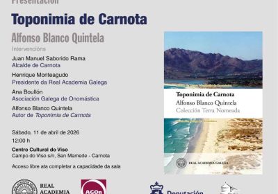Presentación Libro toponimia de Carnota