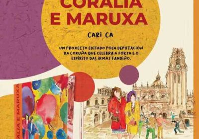 Presentación do libro ilustrado coralia e maruxa en laxe