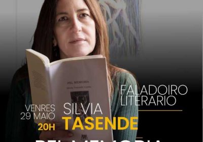 Presentación literaria con Silvia Tasende en Coristanco