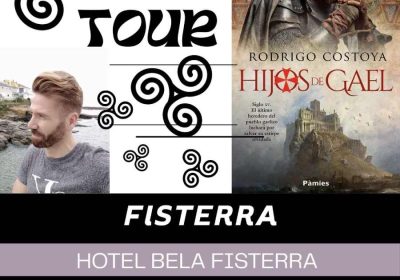 Presentación literaria de Hijos de Gael en el Hotel Bela Fisterra