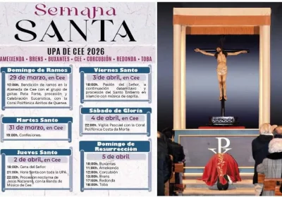 Semana Santa 2026 de la UPA de Cee