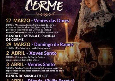 Semana Santa 2026 en Corme