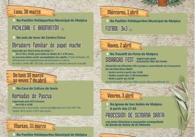 Semana Santa 2026 en Malpica de Bergantiños