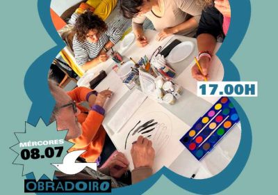 Taller Mandala del Universo en el Camping Lago Mar