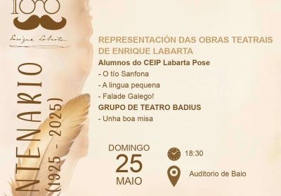 Teatro labarta pose 25 maio