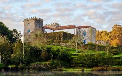 Torres de Cereixo vista desde la ría