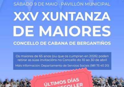 XXV Xuntanza de Maiores de Cabana de Bergantiños