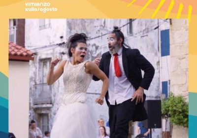Cartel de A Vela Circo con O último que apague a luz en Vimianzo, el 29 de agosto de 2026 en la Praza do Concello