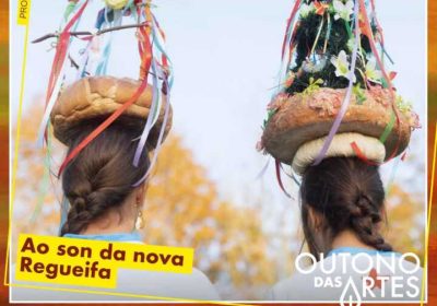 Cartel da proxección do documental Ao son da nova Regueifa en Laxe o 18 de setembro de 2026 ás 18:00