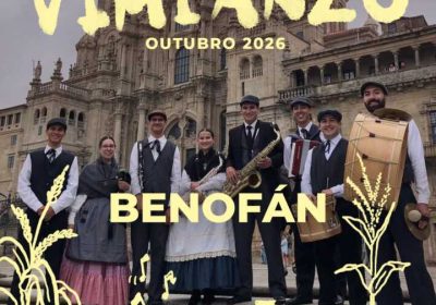 Cartel de Benofán en la Muiñada de Vimianzo, 16 y 17 de octubre de 2026