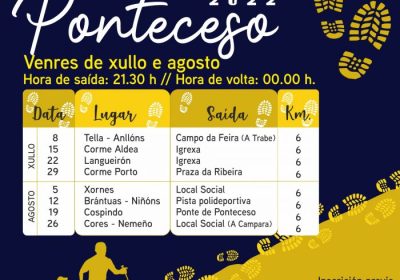 Camiñar na noite 2022 Ponteceso