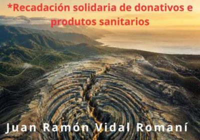 Cartel de la charla Os terremotos de Venezuela en el MACCMO de Corme, el 12 de julio de 2026