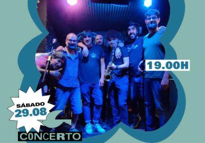 Cartel del concierto de Chekan y Retro Tool en Lago-Mar Camping el sábado 29 de agosto a las 19:00 horas
