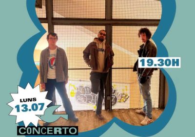 Cartel del concierto de Caravananana en Lago-Mar Camping, el lunes 13 de julio de 2026 a las 19:30 horas.