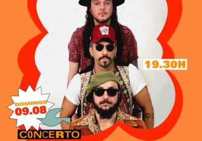 Cartel del concierto de Centro da Terra en Camping Lago-Mar, el 9 de agosto de 2026