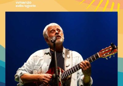 Cartel del concierto de Héctor Lera en el Castelo de Vimianzo, el 14 de agosto de 2026 a las 21:00 horas